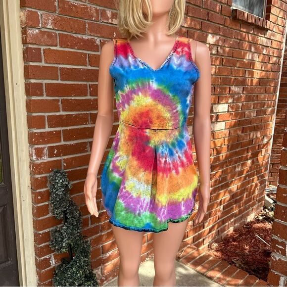 Milkyway Dresses & Skirts - Milkyway tie die festival mini dress